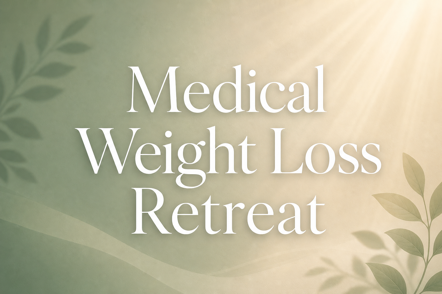 medical weight loss retreat — The Bridge Health Recovery Center