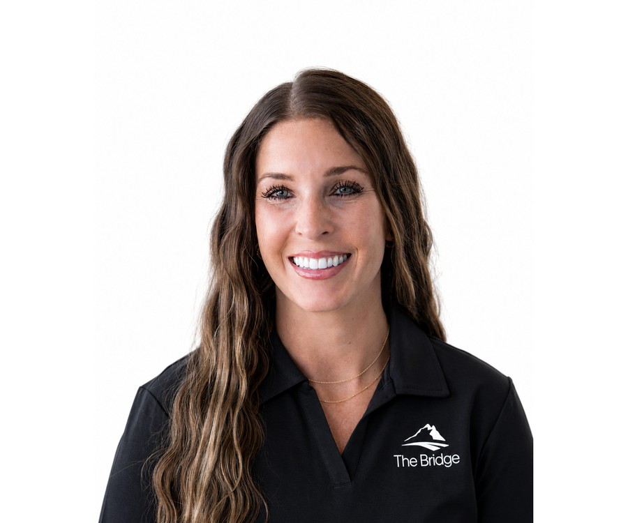 Whitney Dalton, Program Coordinator at The Bridge Health Recovery Center — supporting recovery from chronic pain, anxiety, and stress at a residential retreat in New Harmony, Utah.
