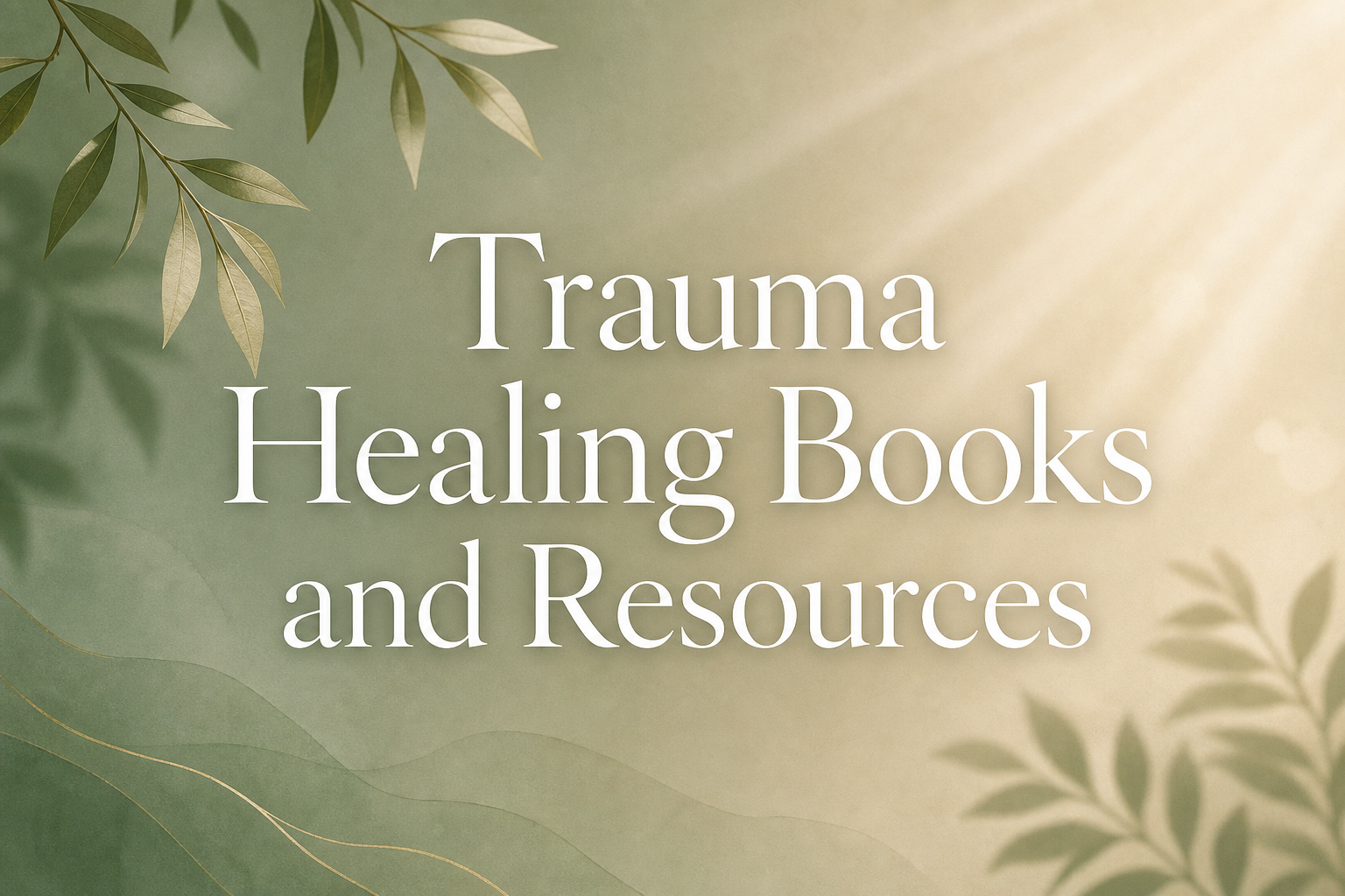 Trauma Healing Books and Resources: A Complete Guide to Recovery Literature