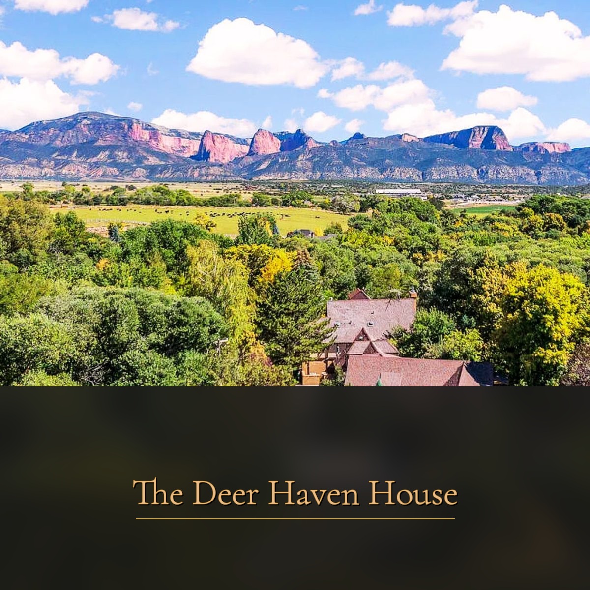 The Deer Haven House at The Bridge New Harmony — 10-bedroom retreat property near Zion National Park